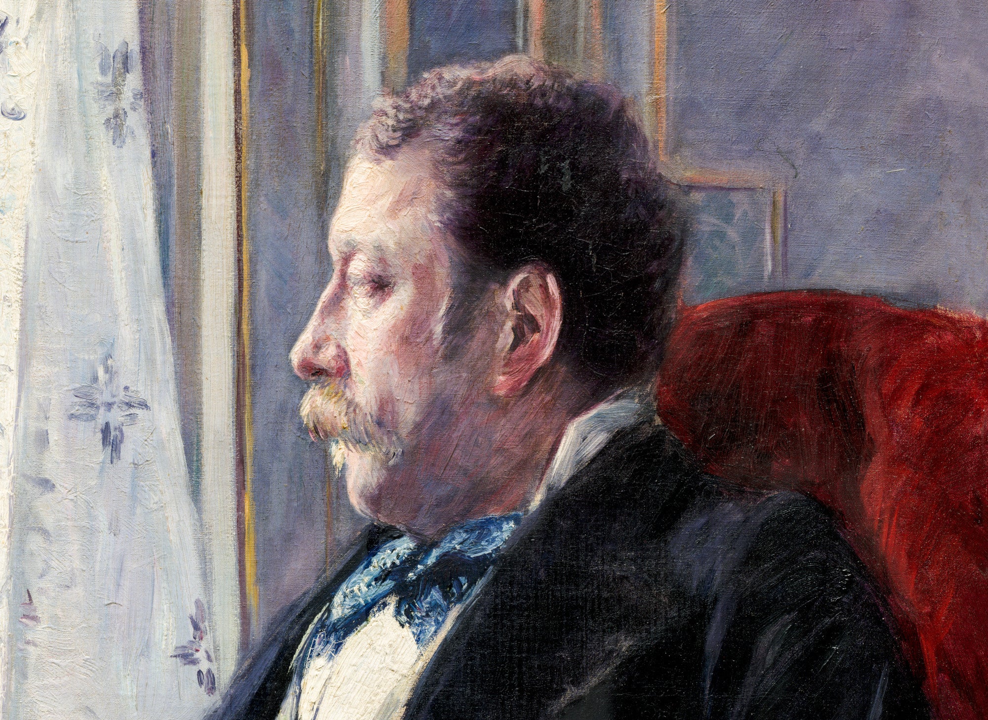 Gustave Caillebotte Fine Art Print : Portrait of a Man