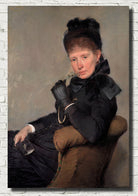 Bertha Wegmann Fine Art Print, Portrait of the artist Jeanna Bauck