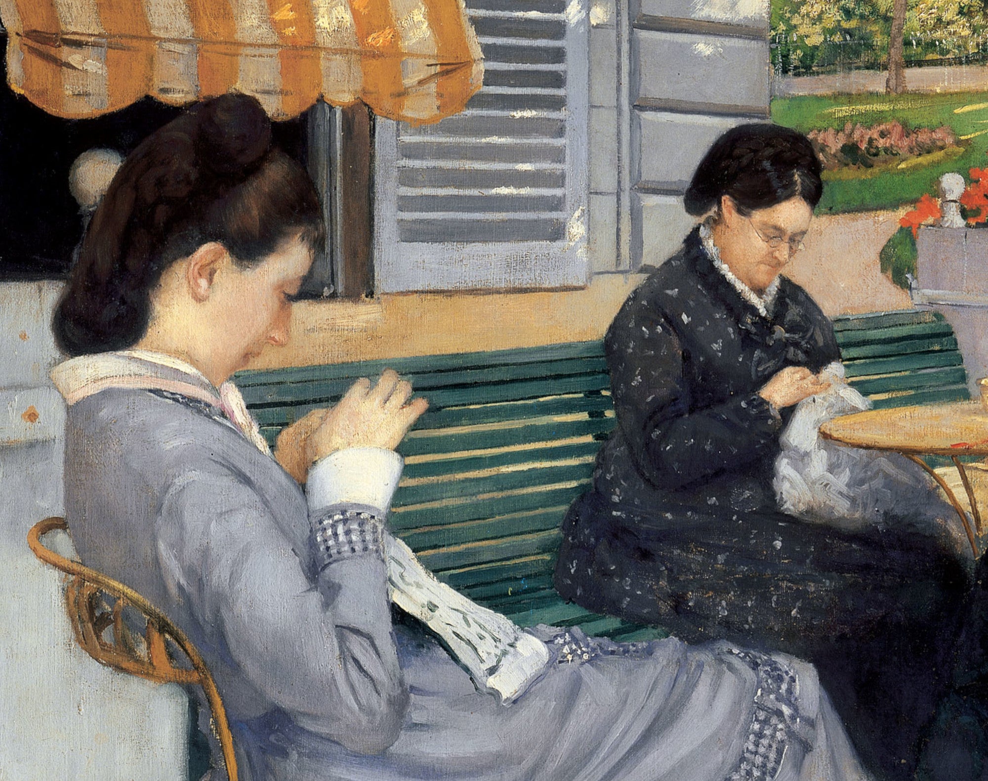 Gustave Caillebotte Fine Art Print : Portraits in the Countryside