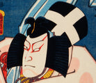 Toyohara Kunichika, Japanese Art Print : Kabuki Actor Portrait