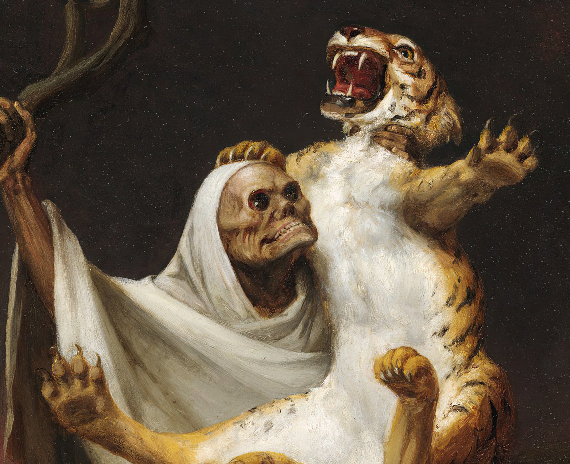 Power Of Death, William Holbrook Beard Fine Art Print