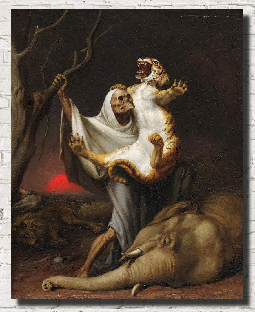 Power Of Death, William Holbrook Beard Fine Art Print
