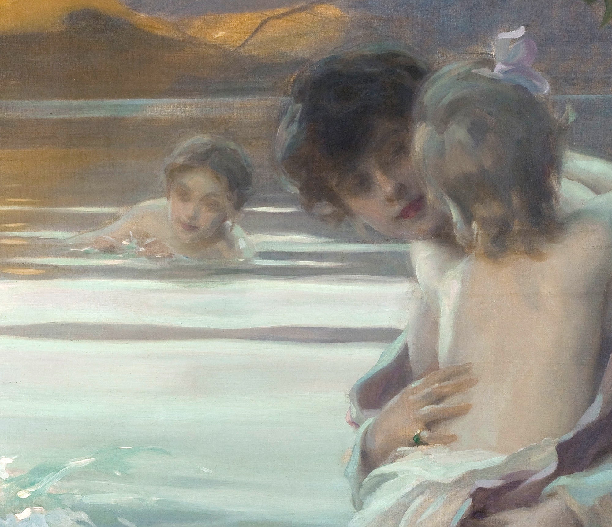 Paul Émile Chabas Fine Art Print, First Bath