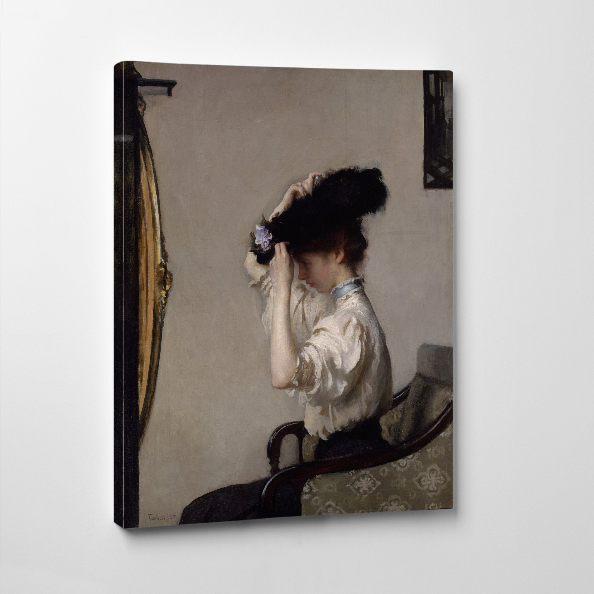 Preparing for the Matinee (1907), Edmund C. Tarbell