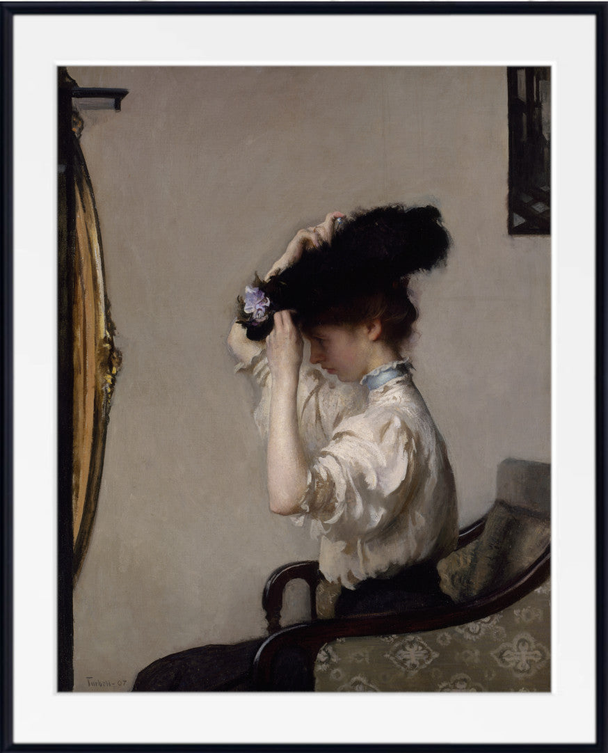 Preparing for the Matinee (1907), Edmund C. Tarbell