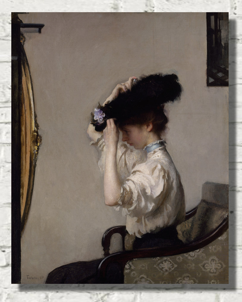 Preparing for the Matinee (1907), Edmund C. Tarbell