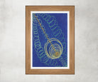 Hilma Af Klint Abstract Framed Art Print, Primordial Chaos - No 16