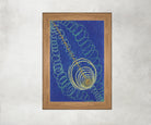 Hilma Af Klint Abstract Framed Art Print, Primordial Chaos - No 16
