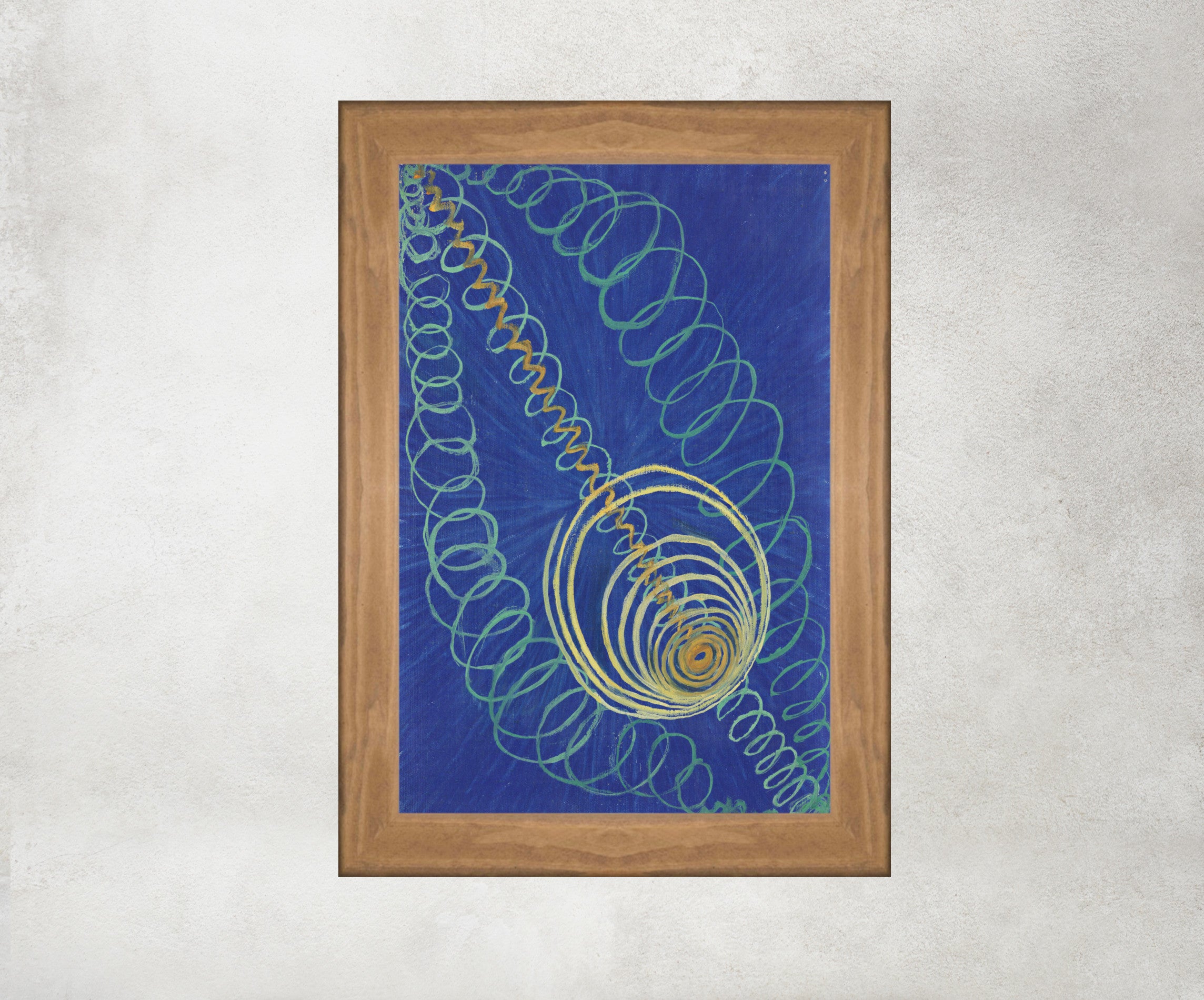 Hilma Af Klint Abstract Framed Art Print, Primordial Chaos - No 16