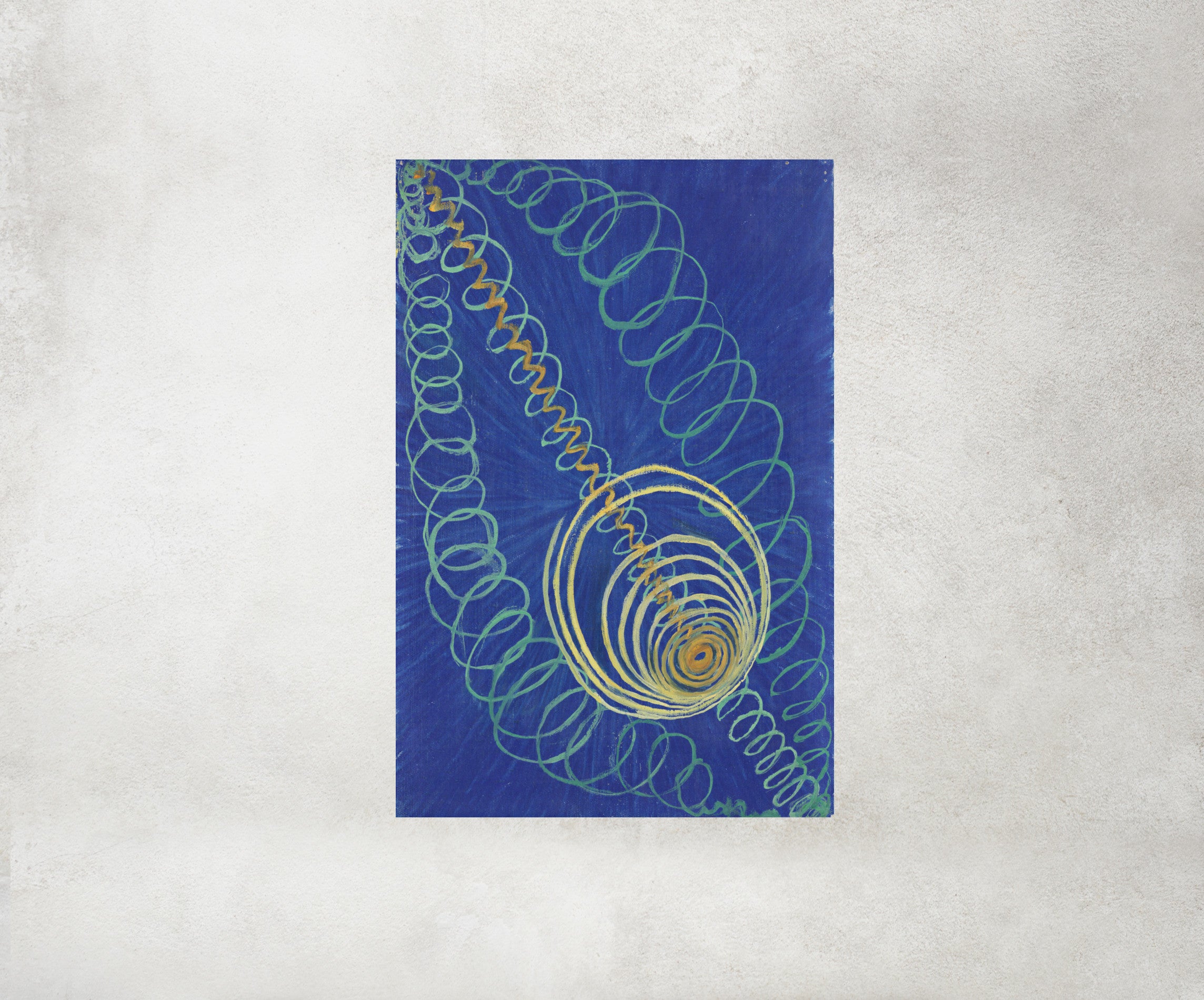 Hilma Af Klint Abstract Framed Art Print, Primordial Chaos - No 16