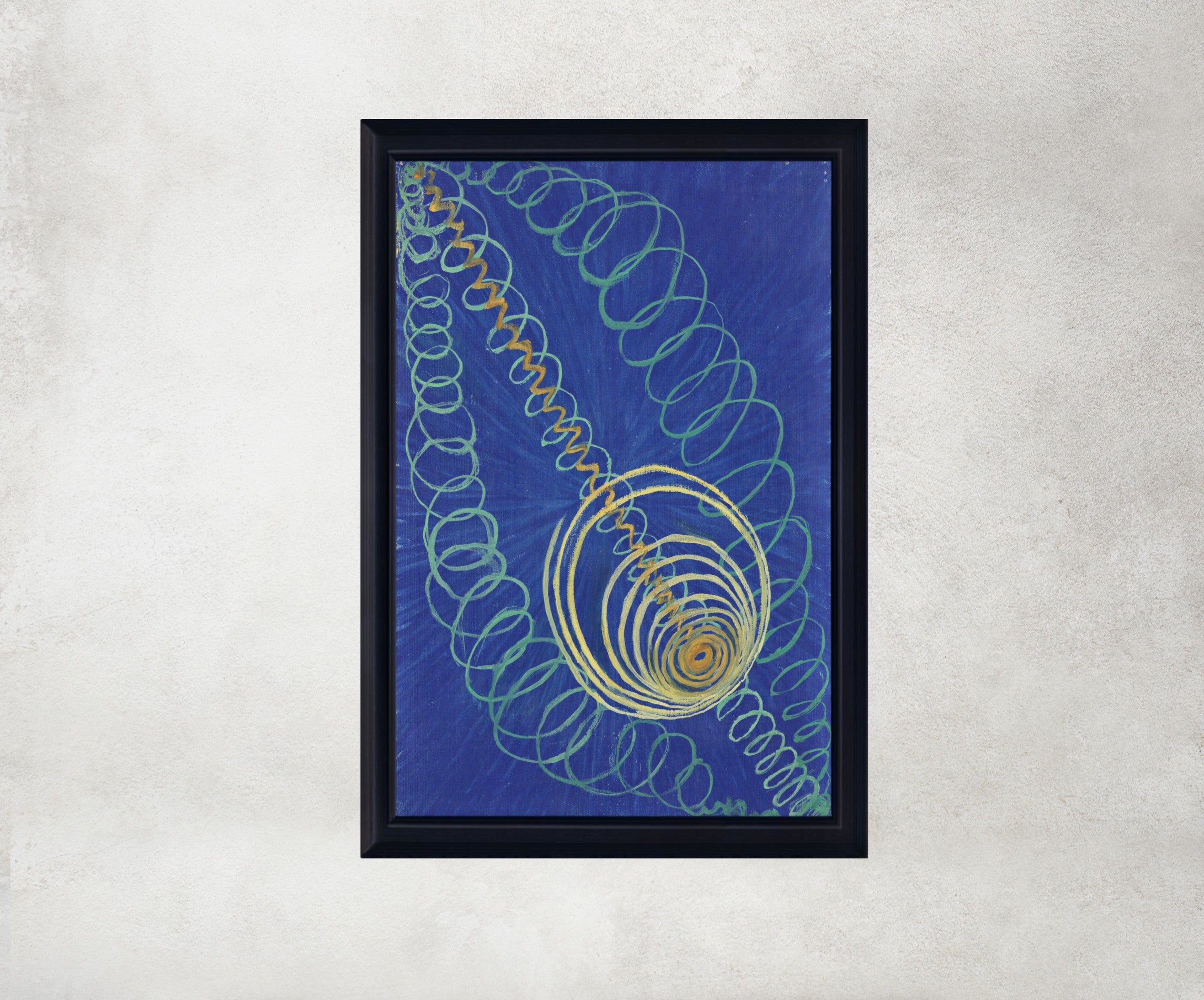 Hilma Af Klint Abstract Framed Art Print, Primordial Chaos - No 16