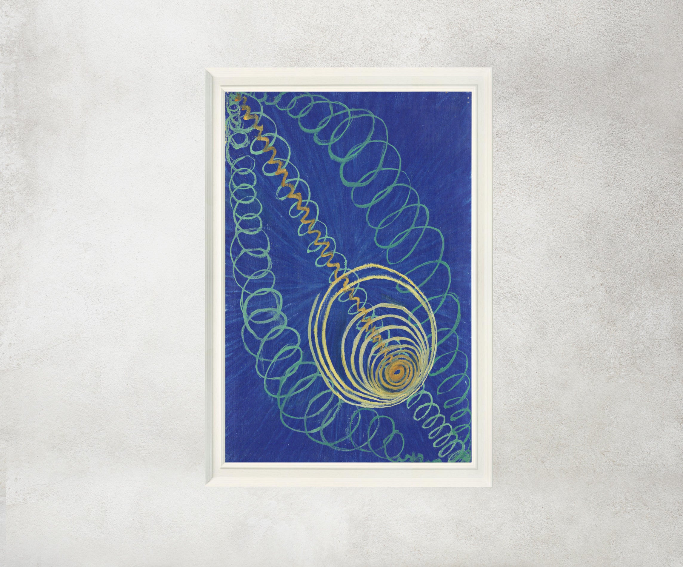 Hilma Af Klint Abstract Framed Art Print, Primordial Chaos - No 16