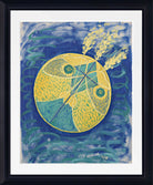 Hilma Af Klint Abstract Framed Art Print, Primordial Chaos - No 7