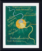 Hilma Af Klint Abstract Framed Art Print, Primordial Chaos - No 15