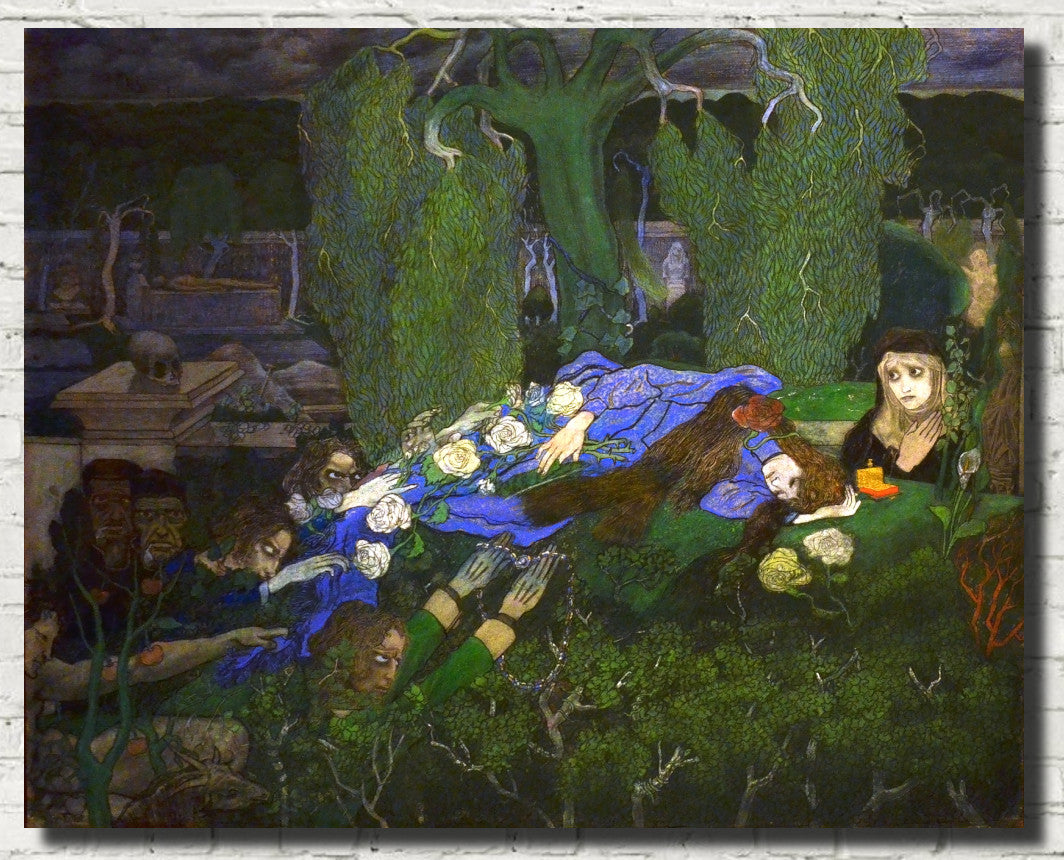 Jan Toorop Fine Art Print, Prowlers