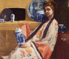 James Whistler Fine Art Print, Purple and Rose, The Lange Leizen of the Six Marks