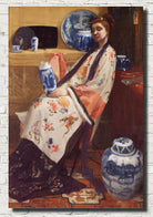 James Whistler Fine Art Print, Purple and Rose, The Lange Leizen of the Six Marks