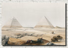 Pyramids of Giza, David Roberts Fine Art Print