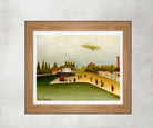 Quai d'Ivry, Henri Rousseau Framed Art Print