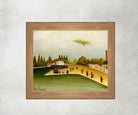 Quai d'Ivry, Henri Rousseau Framed Art Print