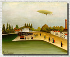 Quai d'IvryHenri Rousseau, Post- Impressionist Fine Art Print, Quai d'Ivry