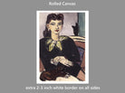 Max Beckmann, Portrait of Quappi with Butchy  - New Objectivity