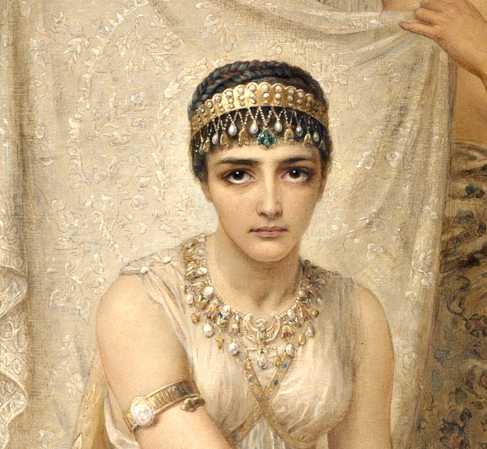 Edwin Long Fine Art Print, Hecate, Queen Esther