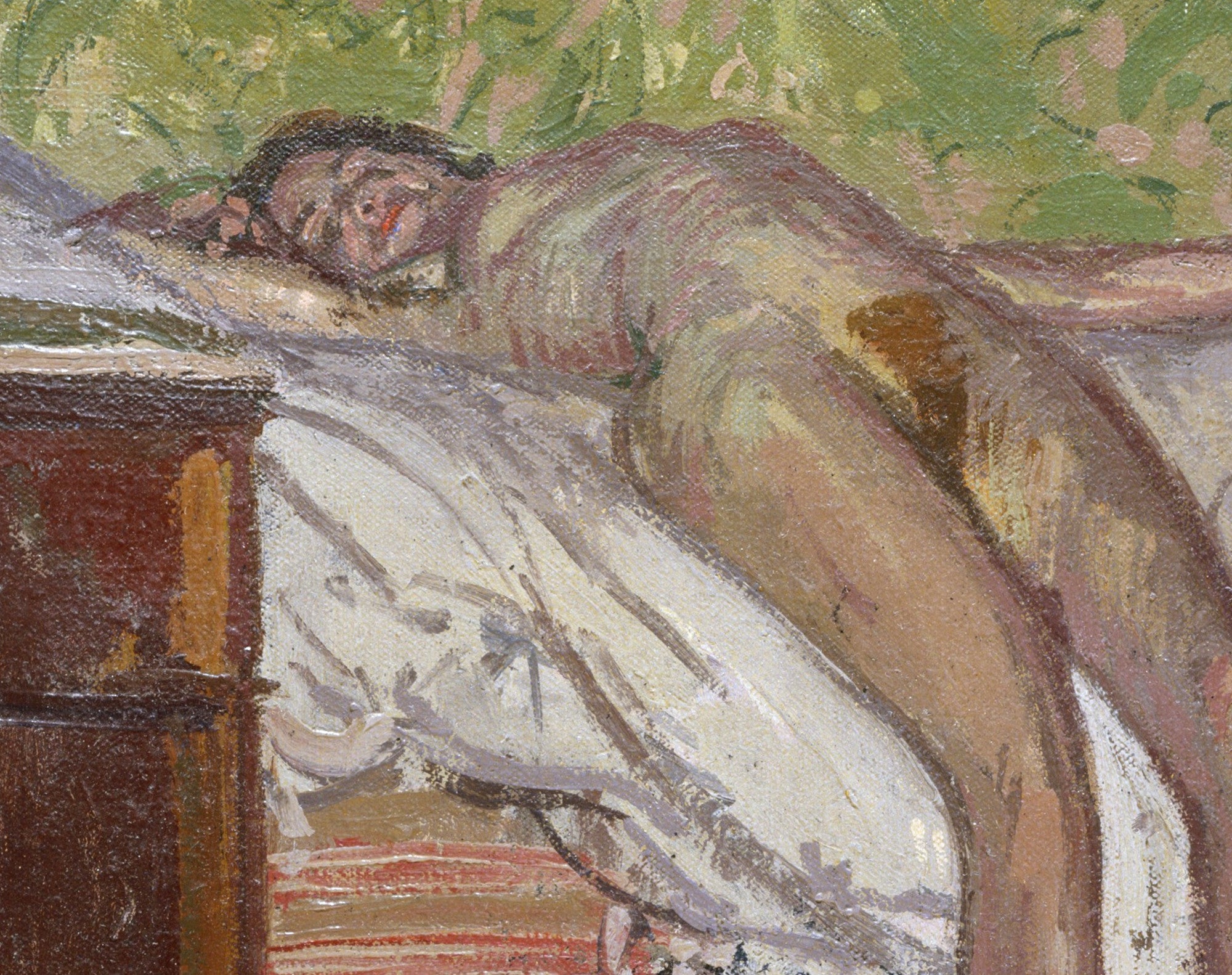 Walter Sickert Post-Impressionist Fine Art Print, Reclining Nude