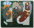 Red Bow (Nœud rouge), Wassily Kandinsky Abstract Fine Art Print