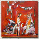 Red Room I, Vasiliy Ryabchenko, Neo-Expressionism