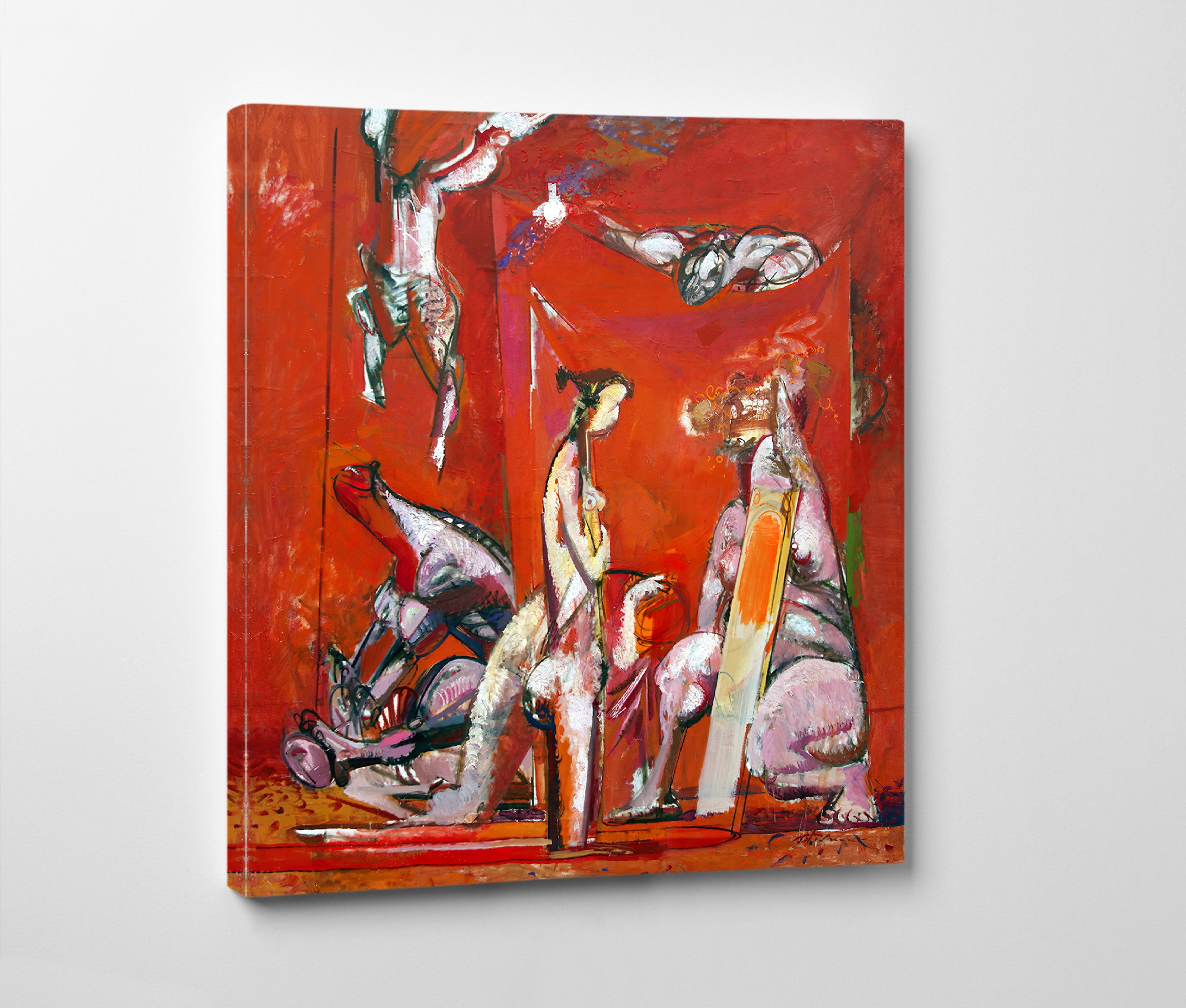 Red Room I, Vasiliy Ryabchenko, Neo-Expressionism