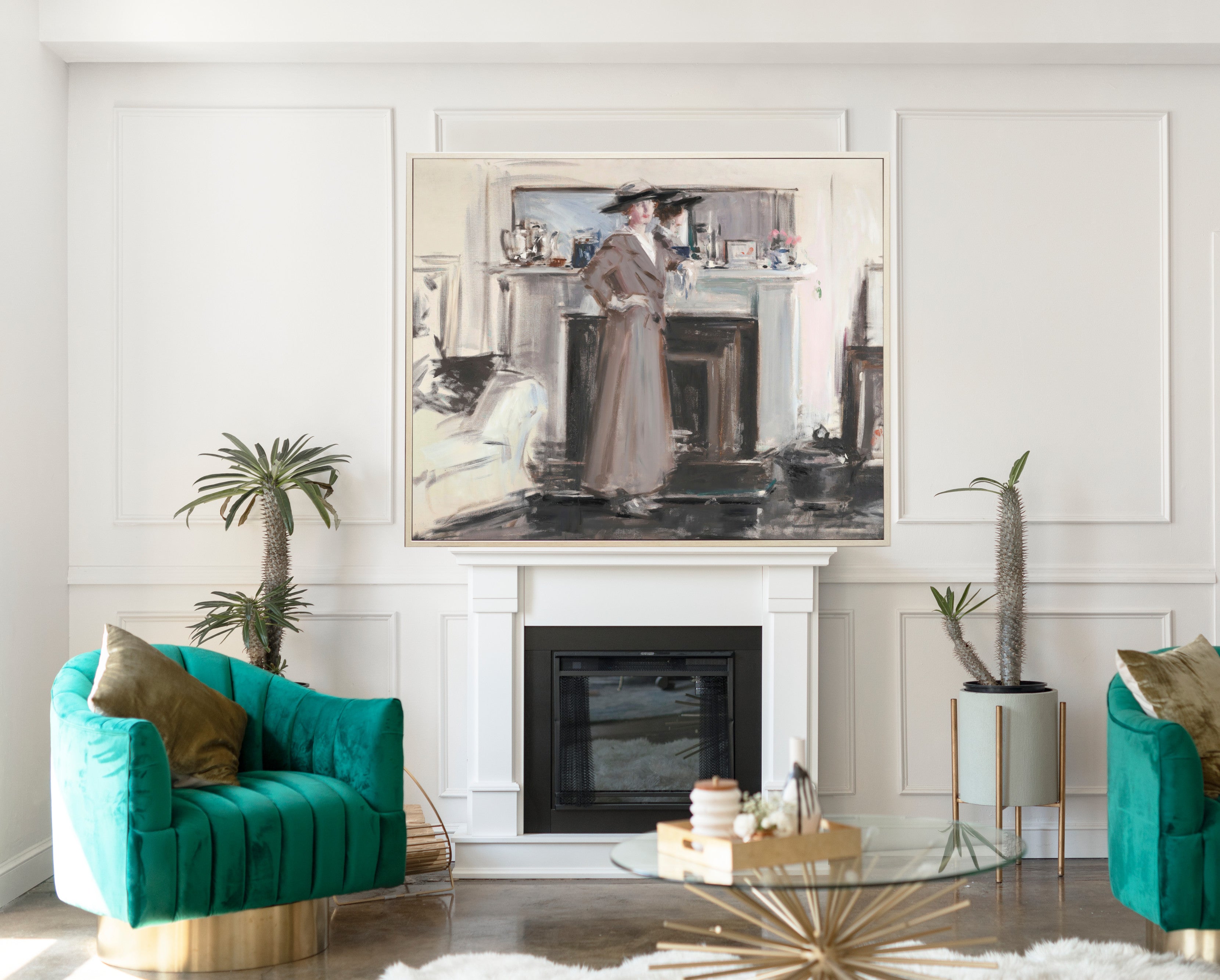 Reflections, Standing Portrait, Francis Cadell Fine Art Print