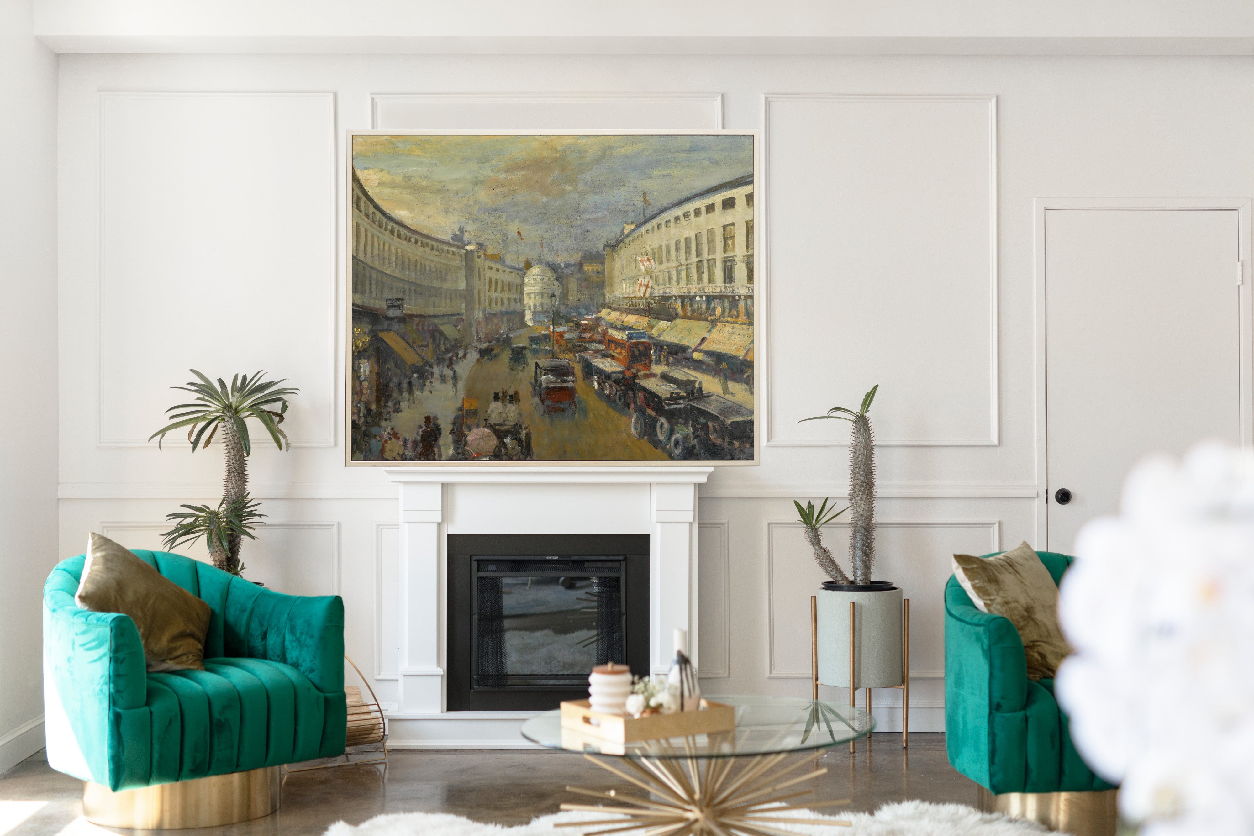 Regent Street, London, Jacques-Émile Blanche Fine Art Print