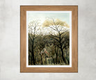 Rendez-Vous in the Forest, Henri Rousseau Framed Art Print