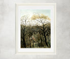 Rendez-Vous in the Forest, Henri Rousseau Framed Art Print