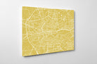 Rennes City Street Map Print Feature Wall Art Poster