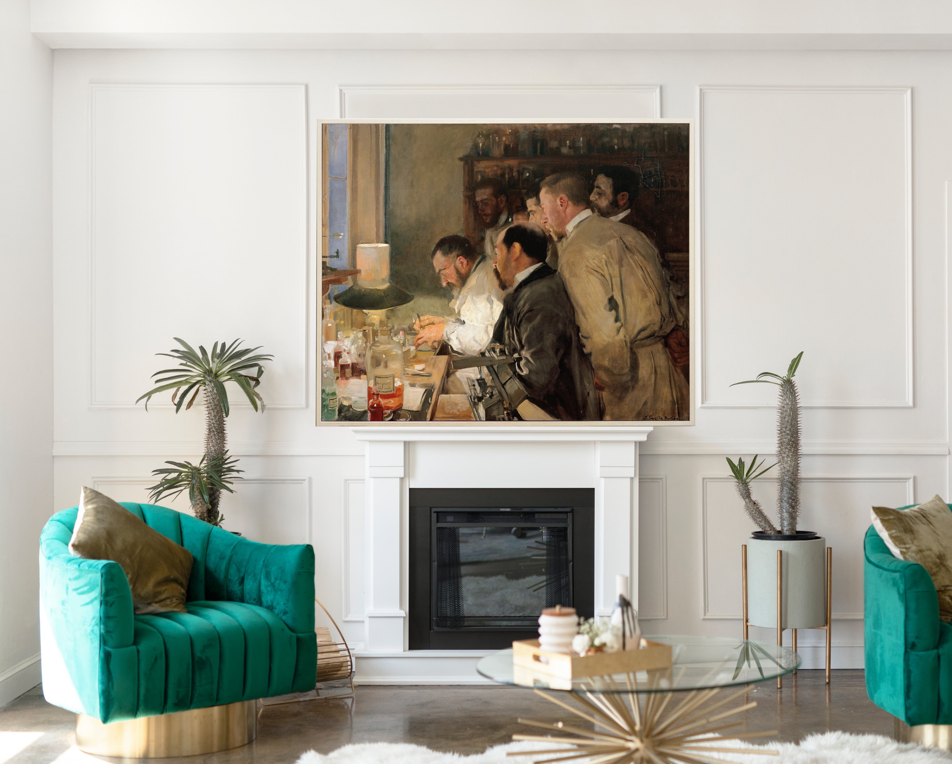 Research, Medical Science, Joaquín Sorolla Fine Art Print