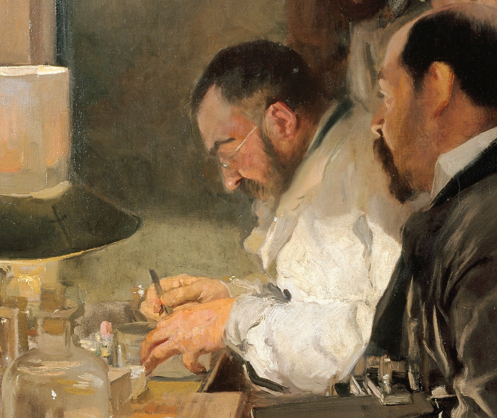 Research, Medical Science, Joaquín Sorolla Fine Art Print