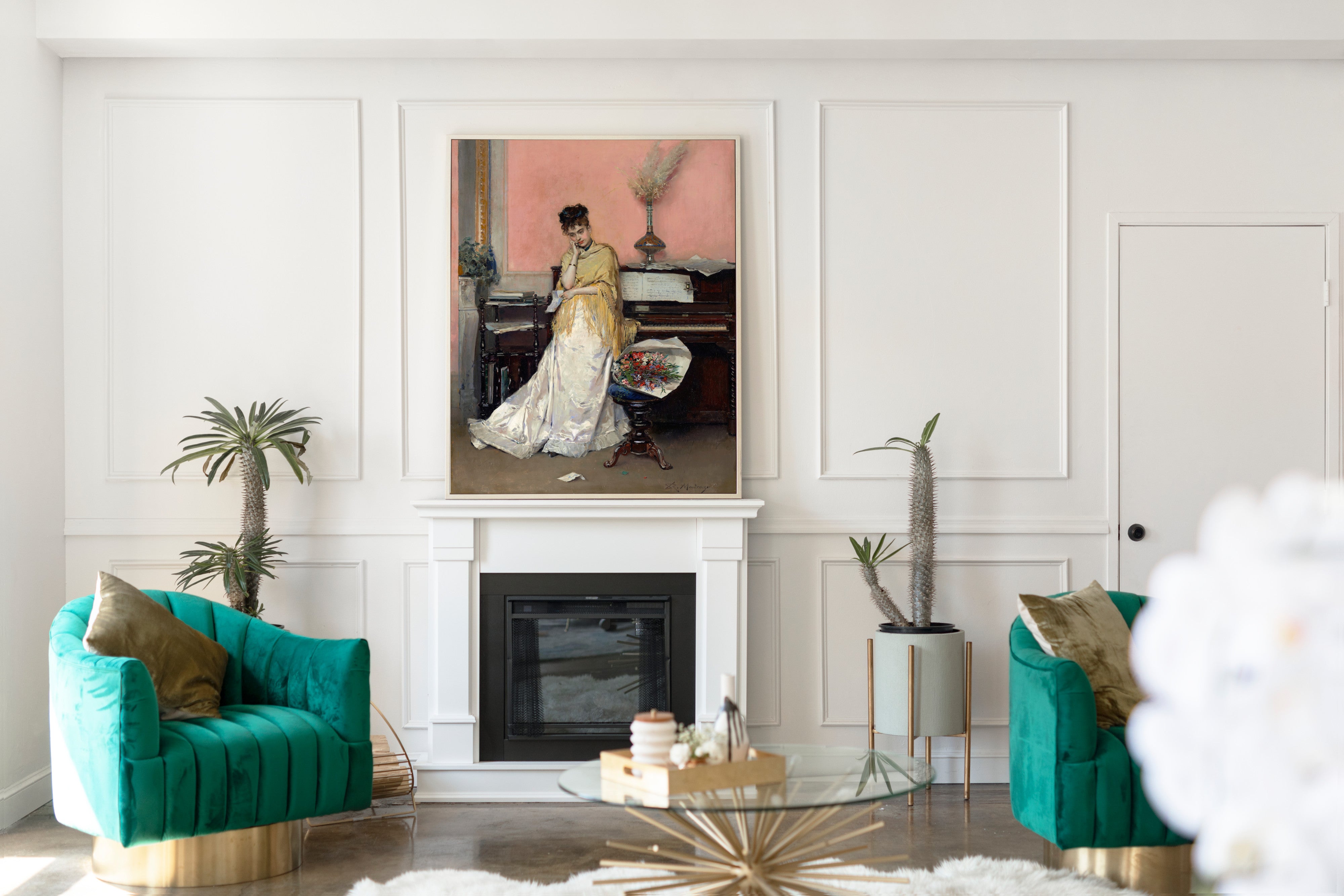 Reverie, The Letter, Raimundo de Madrazo y Garreta Fine Art Print