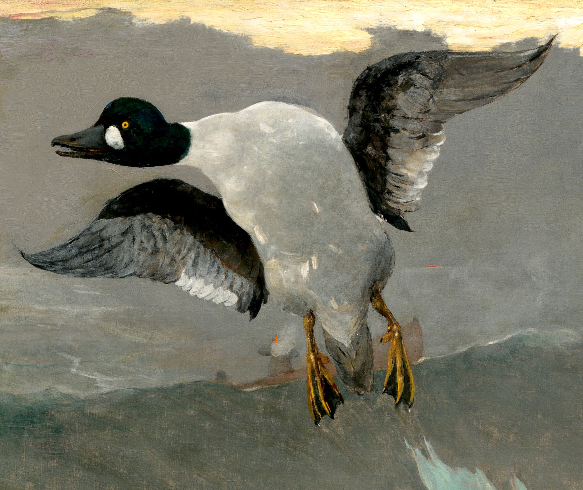 Winslow Homer Fine Art Print :  Right and Left