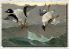Winslow Homer Fine Art Print :  Right and Left