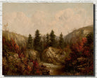 River through an Autumn Forest, William Mason Brown Fine Art Print