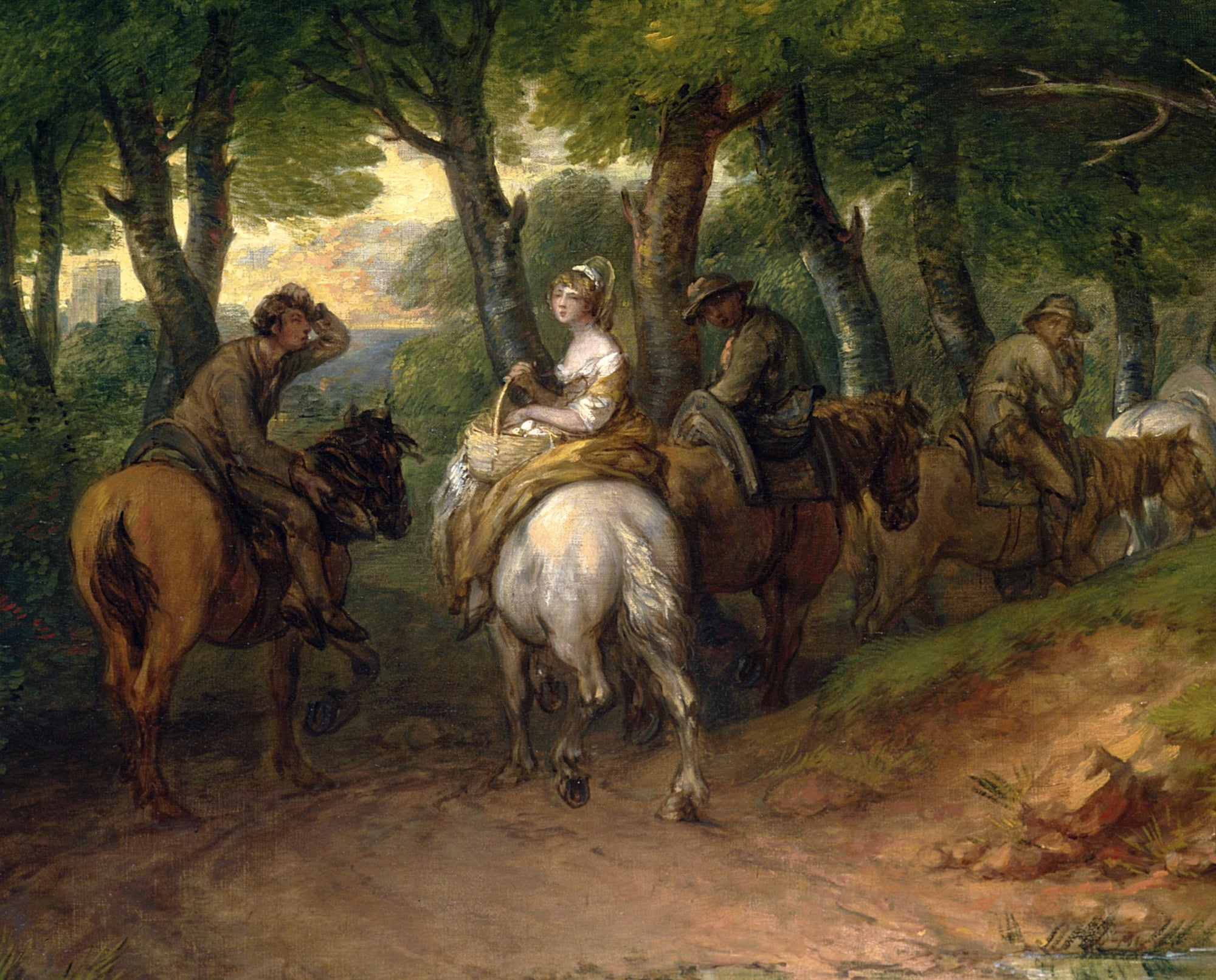 Road From Market, Thomas Gainsborough