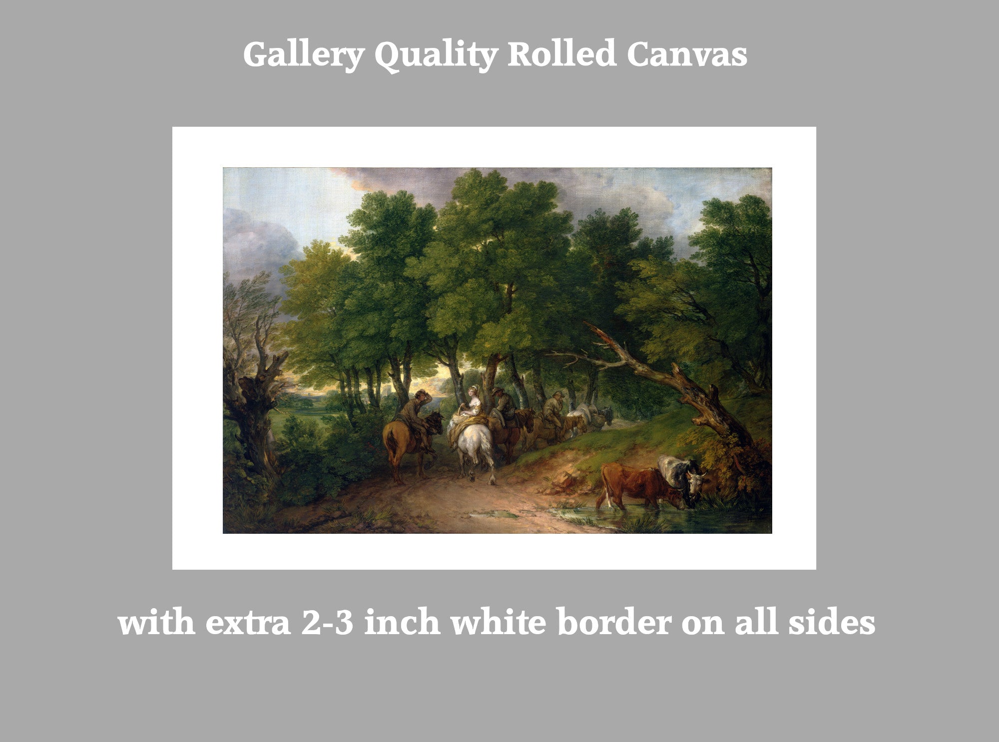 Road From Market, Thomas Gainsborough