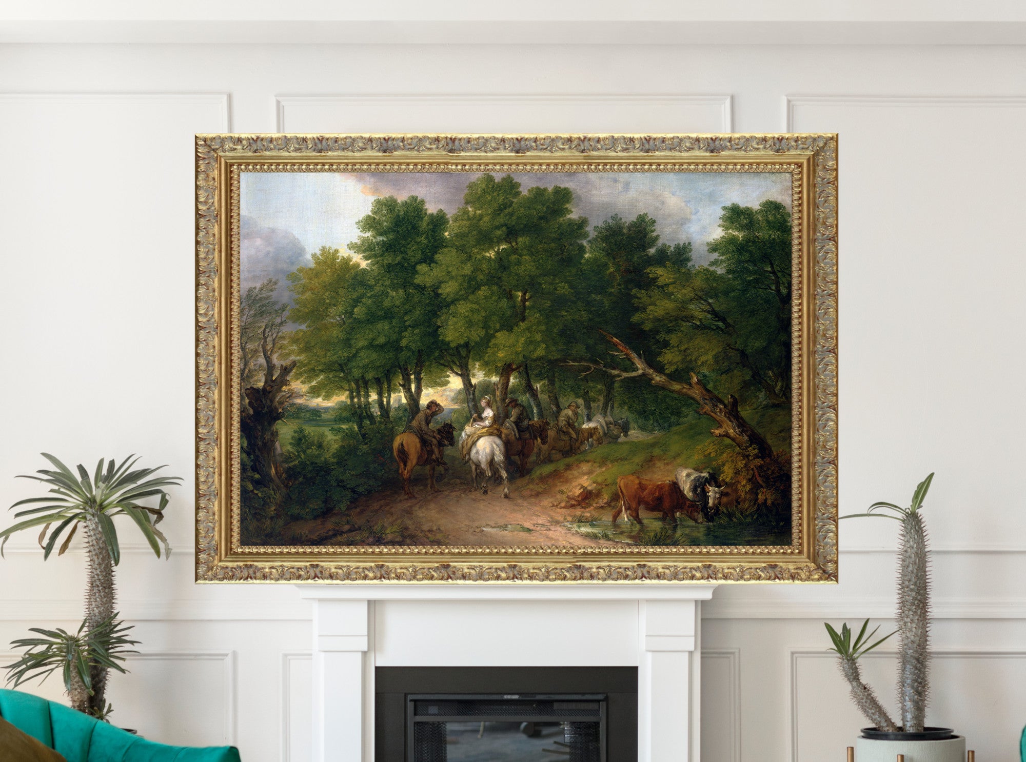 Road From Market, Thomas Gainsborough