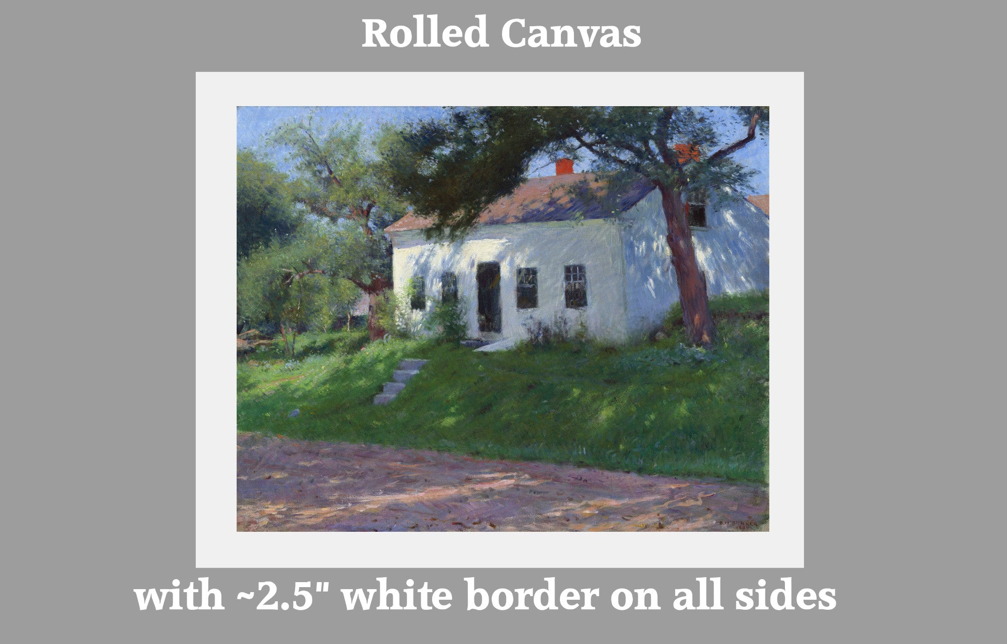 Roadside Cottage (1889), Dennis Miller Bunker