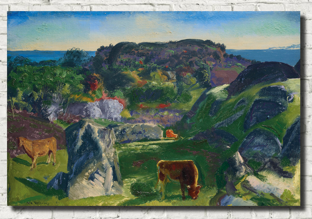 George Bellows Fine Art Print, Rock Ridge Farm