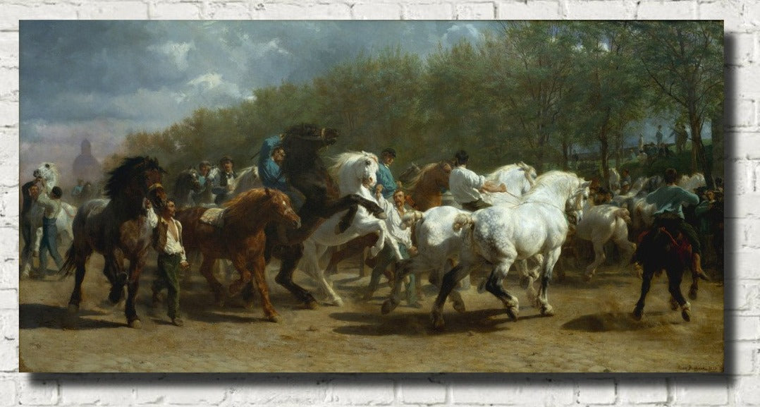 Rosa Bonheur Fine Art Print : Horse Fair