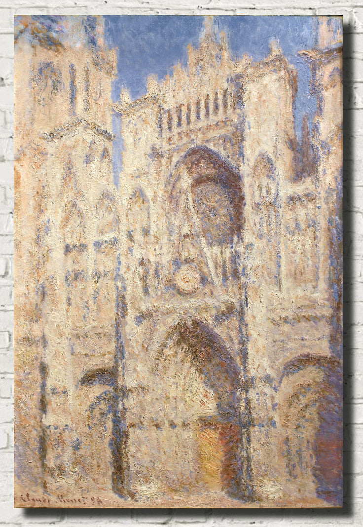 Claude Monet Fine Art Print, Rouen Cathedral