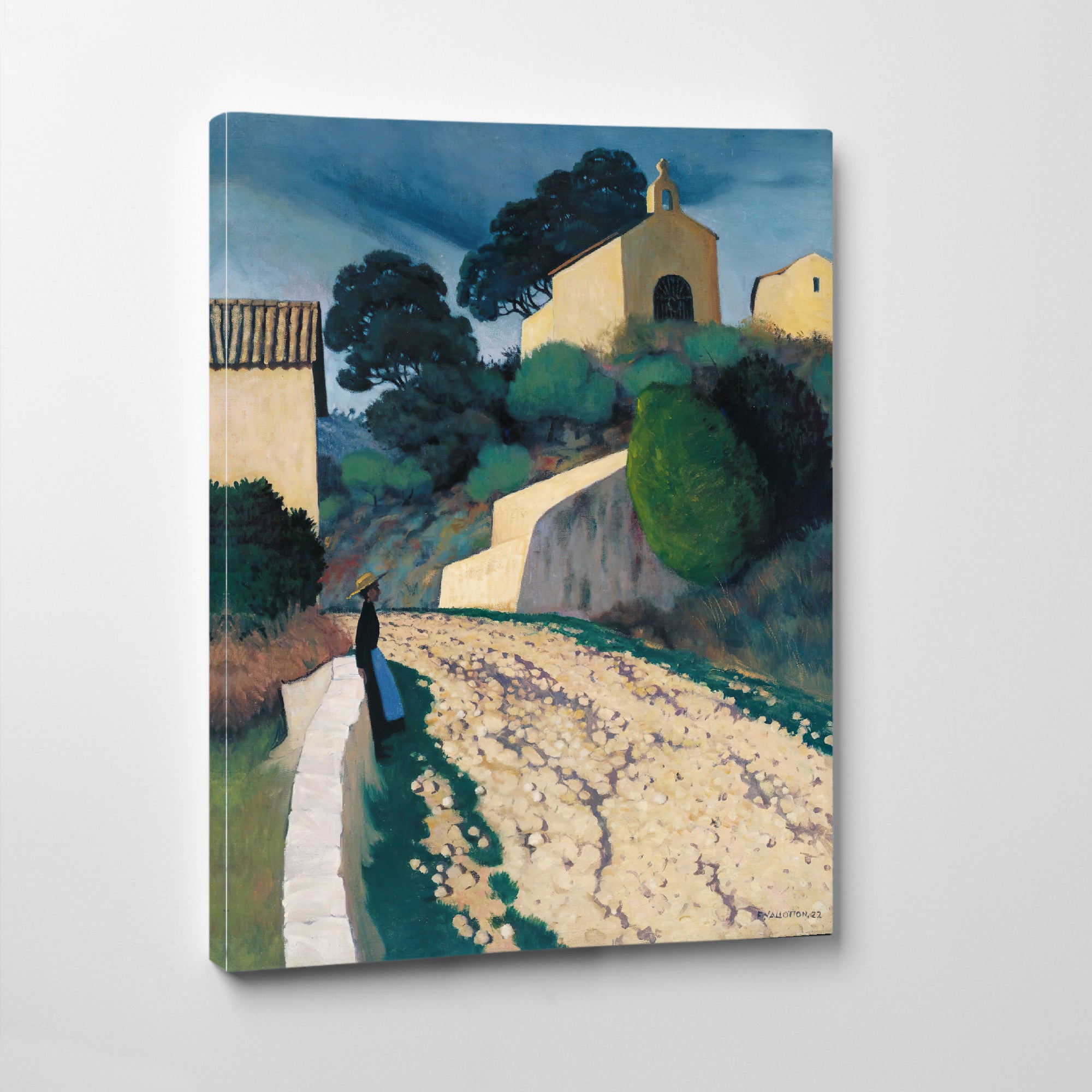 Route à Saint-Paul, Félix Vallotton